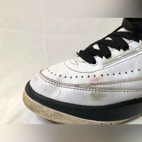 Nike Air Jordan 2 Chicago— Size 4Y USED NO BOX - Picture 6 of 14